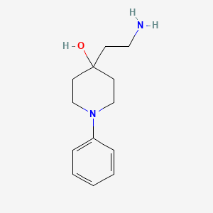 4-(2-Aminoethyl)-1-phenylpiperidin-4-ol