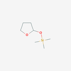 molecular formula C7H16O2Si B14482459 Trimethyl[(oxolan-2-yl)oxy]silane CAS No. 65769-92-8
