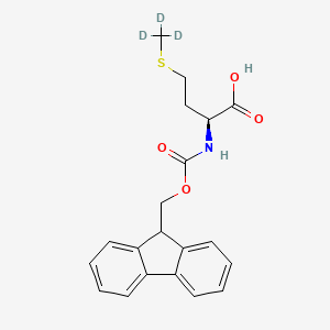 molecular formula C20H21NO4S B1448251 Fmoc-Met-OH-d3 