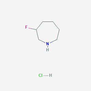 3-Fluoroazepane hydrochloride