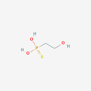 molecular formula C2H7O3PS B14482852 (2-Hydroxyethyl)phosphonothioic O,O-acid CAS No. 65253-76-1
