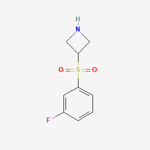 3-(3-Fluorobenzenesulfonyl)azetidine