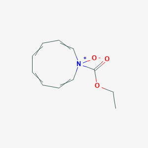 molecular formula C11H13NO3 B14482867 Ethyl 1-oxo-1H-1lambda~5~-azonine-1-carboxylate CAS No. 65330-67-8