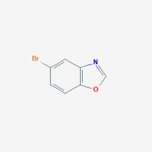 molecular formula C7H4BrNO B144829 5-Bromobenzo[d]oxazole CAS No. 132244-31-6