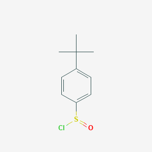 molecular formula C10H13ClOS B14482919 4-tert-Butylbenzene-1-sulfinyl chloride CAS No. 64790-77-8