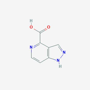 molecular formula C7H5N3O2 B1448295 1H-吡唑并[4,3-c]吡啶-4-羧酸 CAS No. 1140239-94-6
