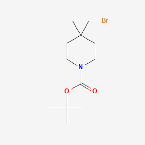 Tert-butyl 4-(bromomethyl)-4-methylpiperidine-1-carboxylate