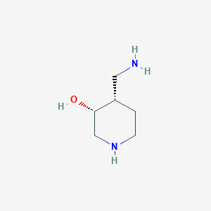 (3R,4S)-4-(aminomethyl)piperidin-3-ol