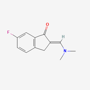 2-[(Dimethylamino)methylene]-6-fluoroindan-1-one