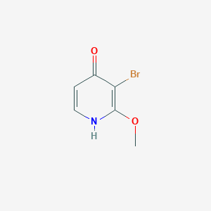 3-Bromo-4-hydroxy2-methoxy pyridine