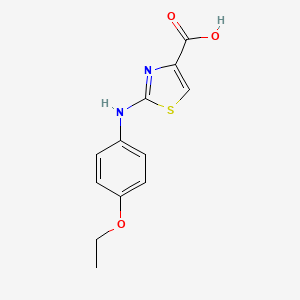2-[(4-Ethoxyphenyl)amino]-1,3-thiazole-4-carboxylic acid