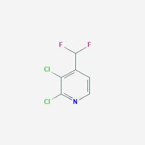 2,3-Dichloro-4-(difluoromethyl)pyridine