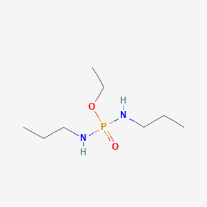 molecular formula C8H21N2O2P B14483625 Ethyl N,N'-dipropylphosphorodiamidate CAS No. 64402-70-6