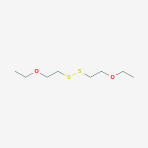 molecular formula C8H18O2S2 B14483628 Disulfide, bis(2-ethoxyethyl) CAS No. 67309-21-1
