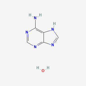 molecular formula C5H7N5O B14483644 Adenine monohydrate CAS No. 64790-20-1