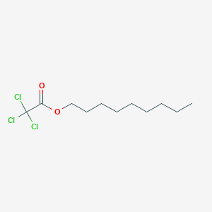 molecular formula C11H19Cl3O2 B14483658 Nonyl trichloroacetate CAS No. 65611-32-7