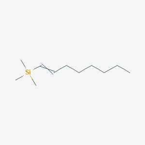 molecular formula C11H24Si B14483741 Silane, trimethyl-1-octenyl- CAS No. 65644-33-9
