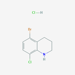 5-Bromo-8-chloro-1,2,3,4-tetrahydroquinoline hydrochloride