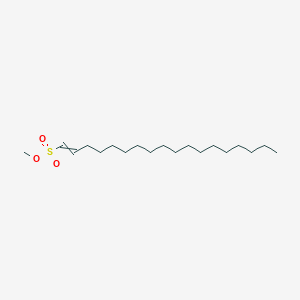 molecular formula C19H38O3S B14483784 Methyl octadec-1-ene-1-sulfonate CAS No. 64417-48-7