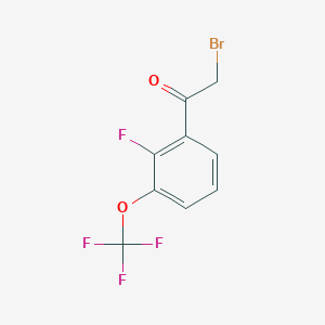 2-Fluoro-3-(trifluoromethoxy)phenacyl bromide
