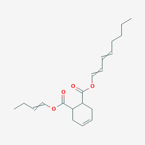 molecular formula C20H28O4 B14483852 But-1-en-1-yl octa-1,3-dien-1-yl cyclohex-4-ene-1,2-dicarboxylate CAS No. 64081-26-1