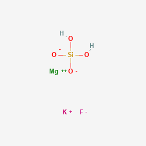 molecular formula FH2KMgO4Si B14483938 Magnesium potassium dihydrogen orthosilicate fluoride (1/1/1/1) CAS No. 64060-47-5