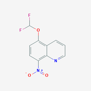 5-(Difluoromethoxy)-8-nitroquinoline