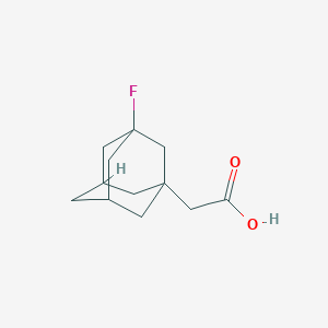 2-(3-Fluoroadamantan-1-yl)acetic acid