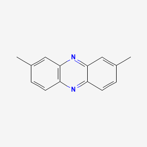 molecular formula C14H12N2 B14484211 2,8-Dimethylphenazine CAS No. 65711-99-1