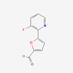 5-(3-Fluoropyridin-2-yl)furan-2-carbaldehyde