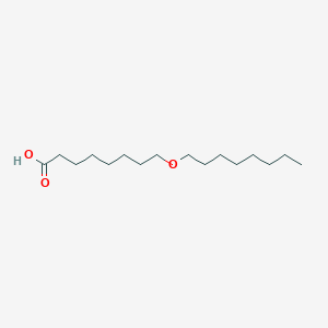 molecular formula C16H32O3 B14484586 8-(Octyloxy)octanoic acid CAS No. 63942-61-0