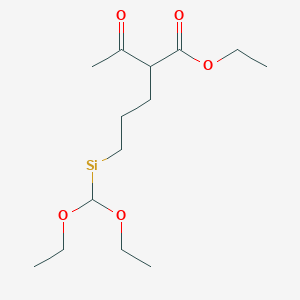 molecular formula C14H26O5Si B14484769 CID 78065010 