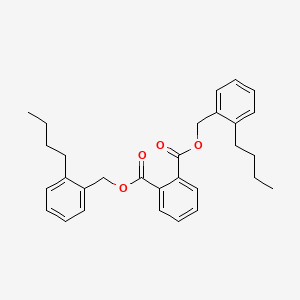 molecular formula C30H34O4 B14484828 Bis[(2-butylphenyl)methyl] benzene-1,2-dicarboxylate CAS No. 67125-30-8
