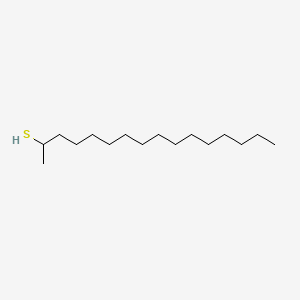 molecular formula C16H34S B14484858 Hexadecane-2-thiol CAS No. 66271-53-2
