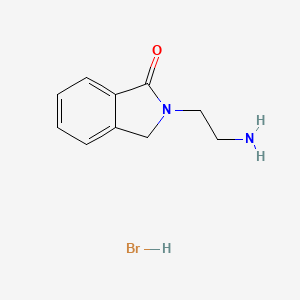 2-(2-Aminoethyl)isoindolin-1-one hydrobromide