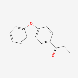 molecular formula C15H12O2 B14484952 1-(Dibenzo[b,d]furan-2-yl)propan-1-one CAS No. 67174-33-8