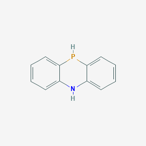 molecular formula C12H10NP B14484990 5,10-Dihydrophenazaphosphinine CAS No. 64694-37-7