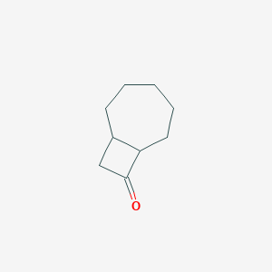 molecular formula C9H14O B14485069 Bicyclo[5.2.0]nonan-8-one CAS No. 65811-21-4