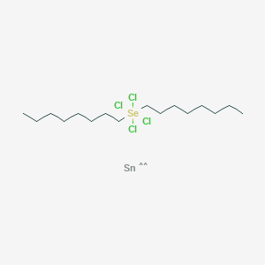 molecular formula C16H34Cl4SeSn B14485074 CID 71380670 