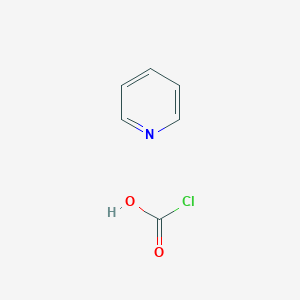 molecular formula C6H6ClNO2 B14485087 Pyridine-chloroformate CAS No. 65852-32-6