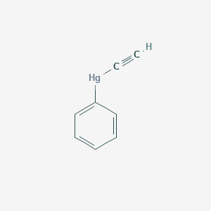 molecular formula C8H6Hg B14485136 Ethynyl(phenyl)mercury CAS No. 64705-13-1