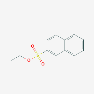 molecular formula C13H14O3S B14485336 Propan-2-yl naphthalene-2-sulfonate CAS No. 67199-42-2