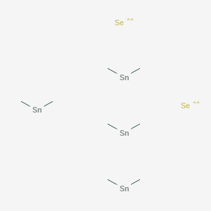 molecular formula C8H24Se2Sn4 B14485385 Dimethyl-lambda~2~-stannane--selenium (2/1) CAS No. 65299-90-3