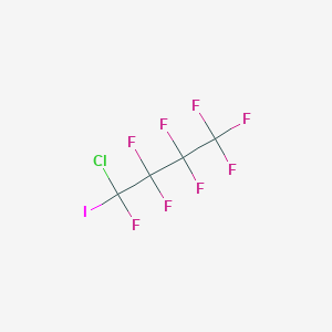 molecular formula C4ClF8I B14485434 1-Chloro-1,2,2,3,3,4,4,4-octafluoro-1-iodobutane CAS No. 65975-08-8