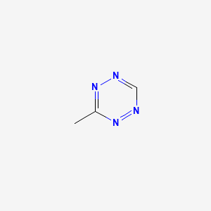 molecular formula C3H4N4 B14485466 3-Methyl-1,2,4,5-tetrazine CAS No. 67131-36-6