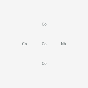 molecular formula Co4Nb B14485675 Cobalt;niobium CAS No. 66273-51-6
