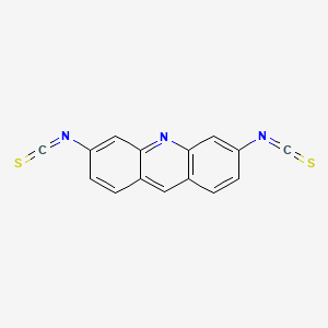 molecular formula C15H7N3S2 B14485803 3,6-Diisothiocyanatoacridine CAS No. 63676-40-4