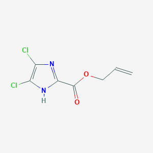 molecular formula C7H6Cl2N2O2 B14485813 Prop-2-en-1-yl 4,5-dichloro-1H-imidazole-2-carboxylate CAS No. 64736-63-6