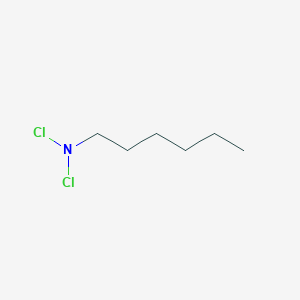 molecular formula C6H13Cl2N B14485925 N,N-dichlorohexan-1-amine CAS No. 64851-26-9