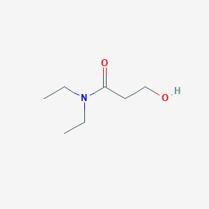 molecular formula C7H15NO2 B14485976 N,N-Diethyl-3-hydroxypropanamide CAS No. 64558-46-9